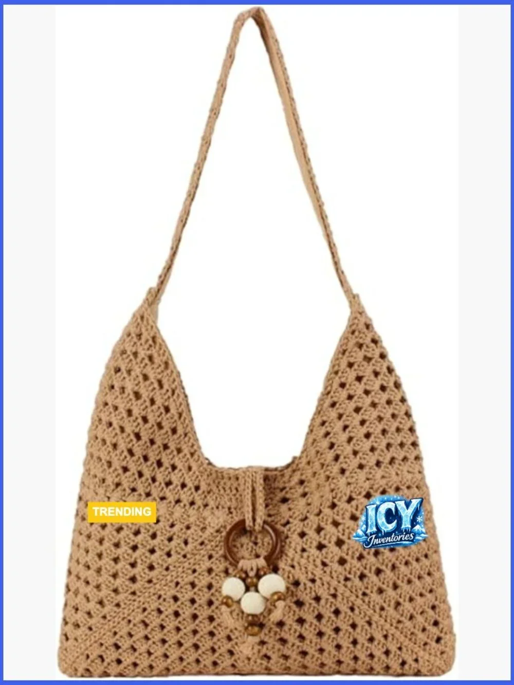 Straw Slouchy Hobo Bag Handwoven Satchel Purse Beach Tote Travel Casual